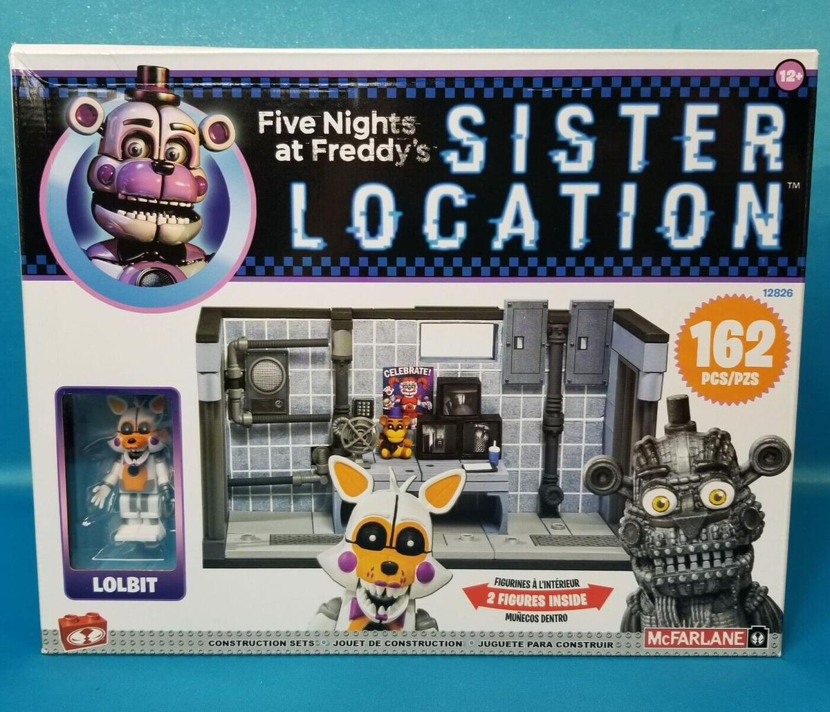McFarlane FNAF Five Nights at Freddy's PRIVATE ROOM w/ LOLBIT