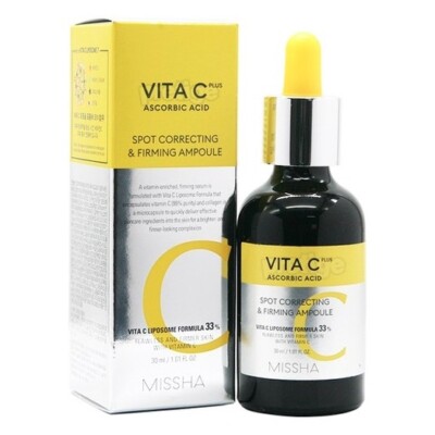 MISSHA Vita C Plus Spot Correcting & Firming Ampulle 30ml K-Beauty Made in Korea