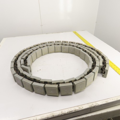 2-3/4" Wide x 21' OAL Table Top Conveyor Chain W/ Roller Drive Chain - Picture 4 of 14