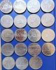 Complete Set of Canada Nickel Dollars Coins (1968-1986) $1 Nickel Coins