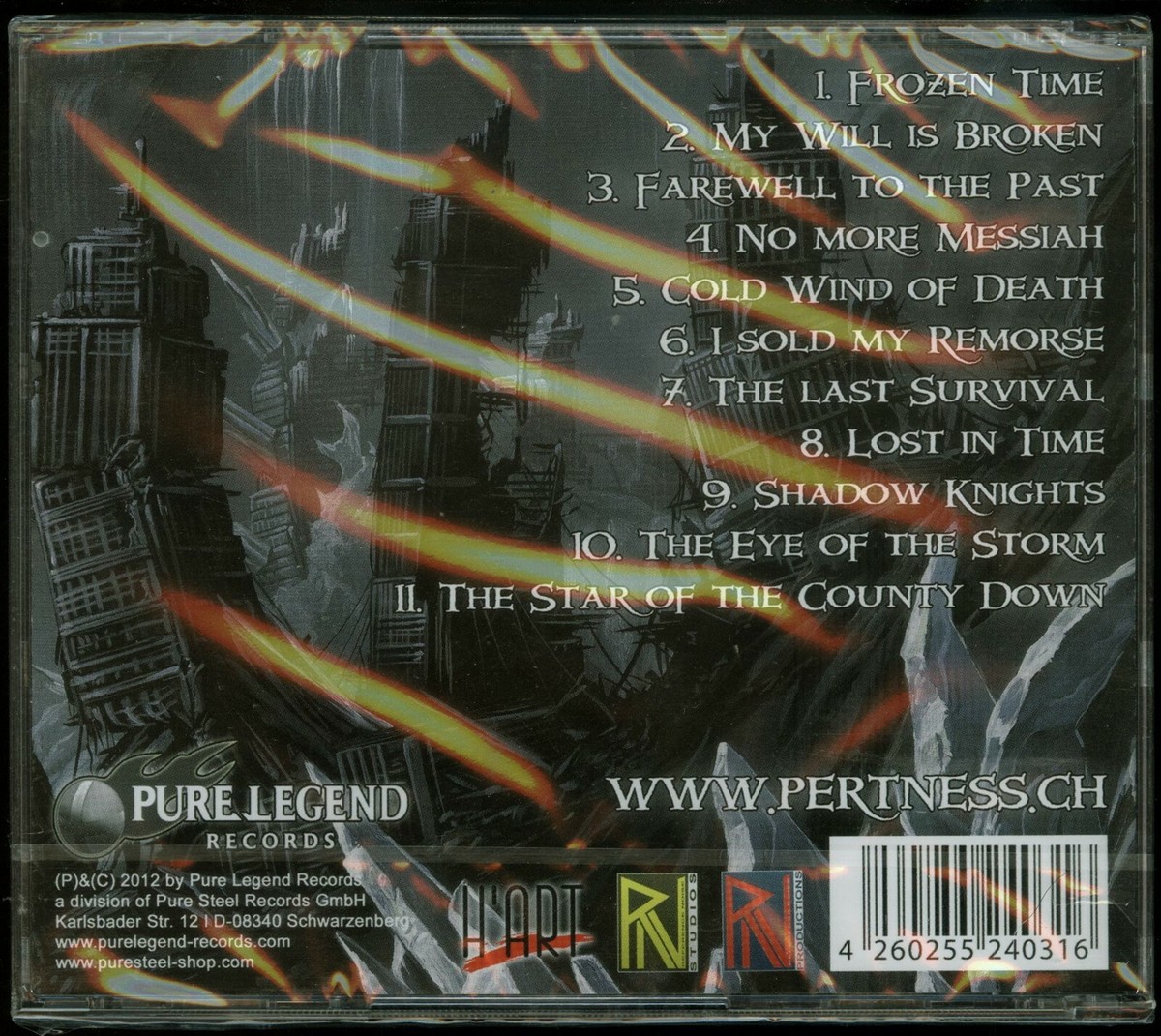 Pertness Frozen Time CD new | eBay