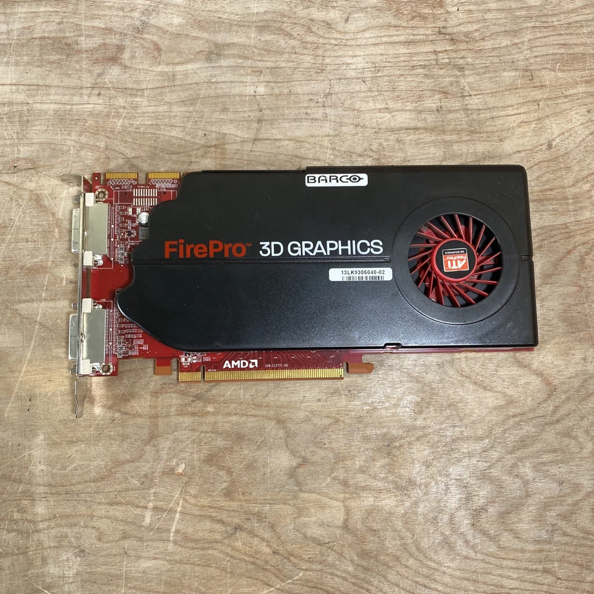 AMD ATI FirePro V5800 – Carte Graphique Pro 1Go GDDR5 PCIe, 2xDP 1xDVI, Neuve Sous Blister