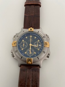 MINT-RARE-COLLECTIBLE-MEN-039-S-FRANCE-WATCH-034-KAMATZ-034-Leather-Band-Made-In-FRANCE