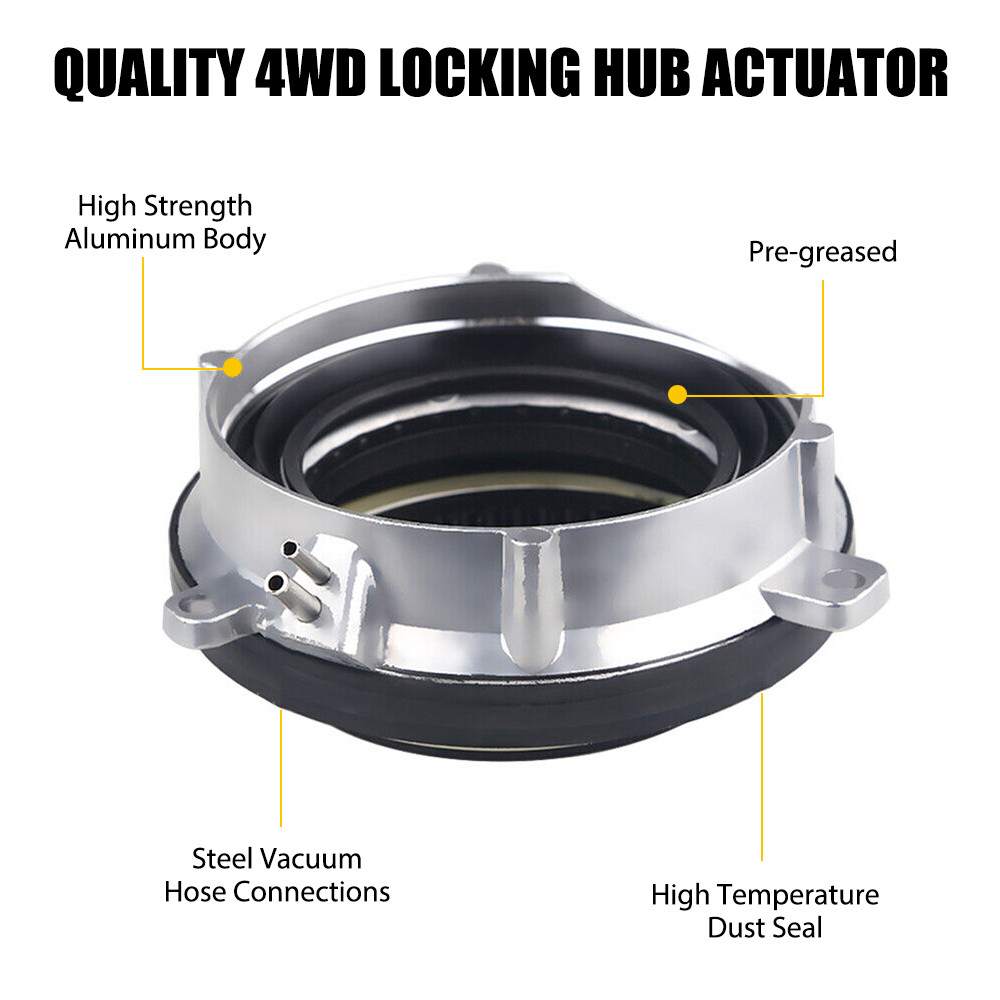 2PCS Automatic Hub Lock 4 Wheel Drive Actuators fit 04-2013 Ford F-150 4WD