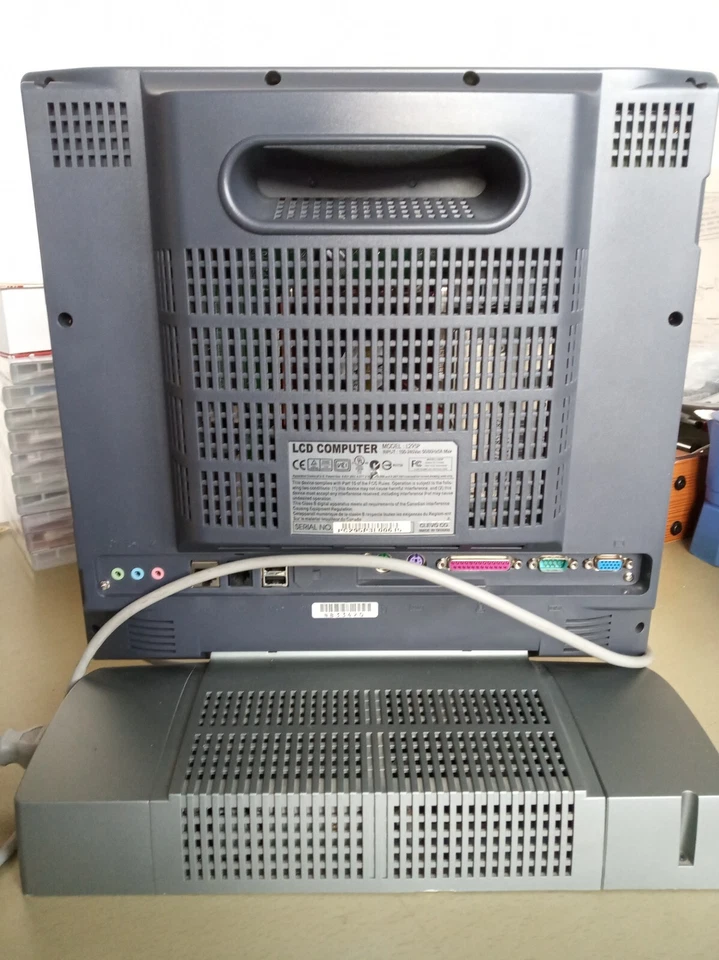 pc all-in-one nev@da Nevada Clevo L295P VINTAGE computer SENZA HDD - Immagine 4 di 4