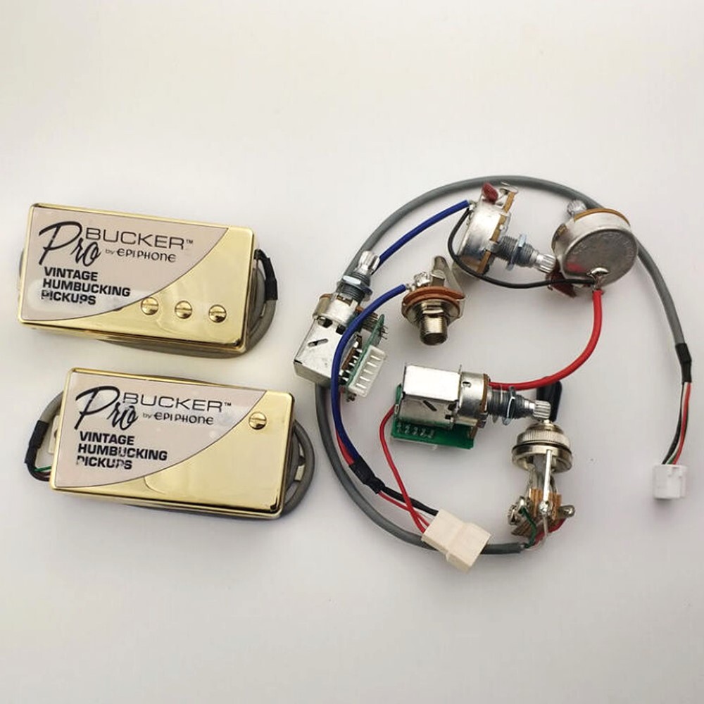Epiphone Gold Classic Plus ProBucker Pickups With Harness Wirring