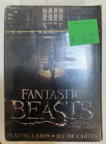 Fantastic Beasts 2017 NMR Distribution Playing Card Set NEW OLD STOCK