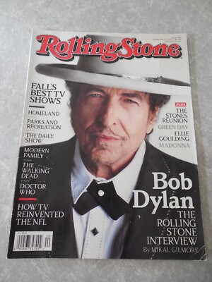ROLLING STONE Magazine #1166, SEPTEMBER 27, 2012, BOB DYLAN Cover & Interview!