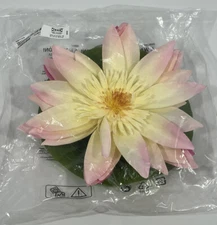 Ikea water lily artificial SMYCKA Floating  Flower, pink centerpieces decor New