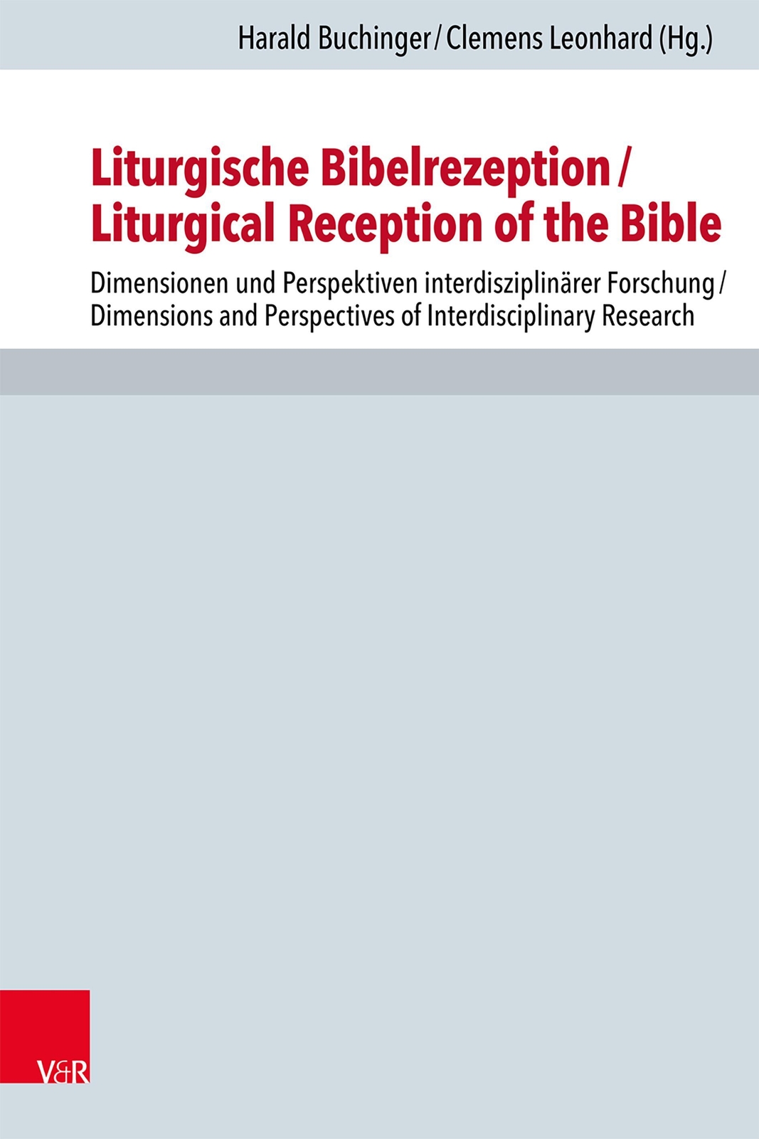 Thumbnail - Liturgische Bibelrezeption/liturgical Reception Of The Bible |