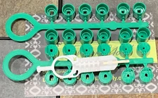 K-Rain Super Pro Green Nozzle Rack Tree for K Rain w/ Adjustment Key 2 Pack