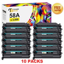 CF258A Compatible With HP 58A Toner LaserJet Pro M404n MFP M428dw No Chip LOT