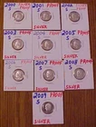2000-S To 2009-S Gem Proof SILVER Roosevelt Dimes -- 10 Different Coins