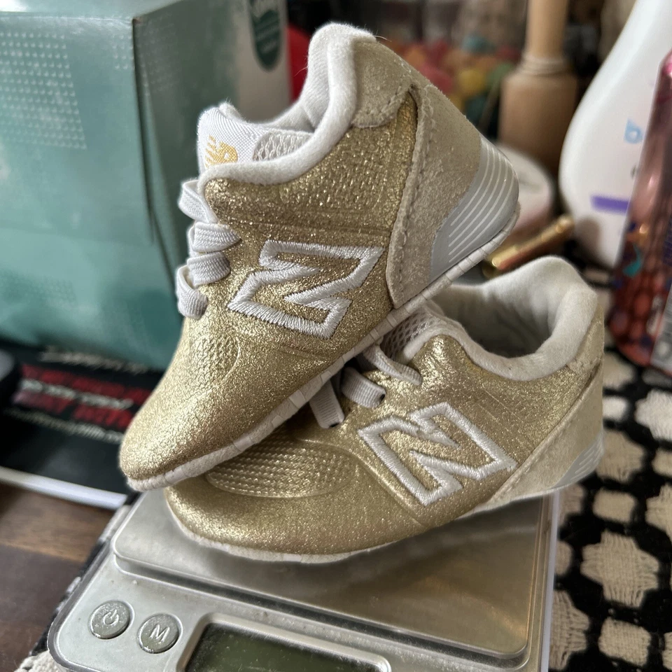 New Balance 574 infant size 2 shoes - Image 2 of 4