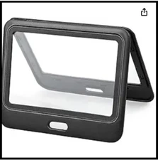 3 Pack ID Badge Holder with Double-Sided Windows Hard Plastic Horizontal ID Card