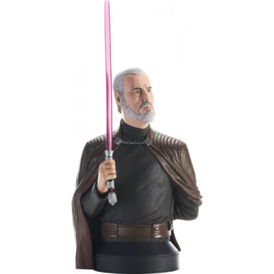 Gentle Giant - Star Wars Episode III - Comte Dooku buste 1/6 - Photo 1/3
