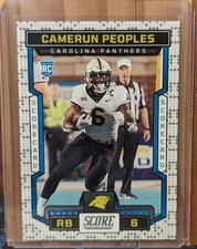 2023 Panini Score Camerun Peoples #301 SCORECARD! RC