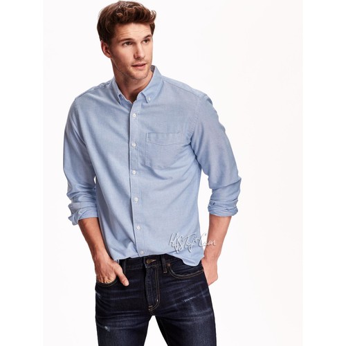 Soft Cotton Blue Oxford Shirt 3XL | eBay