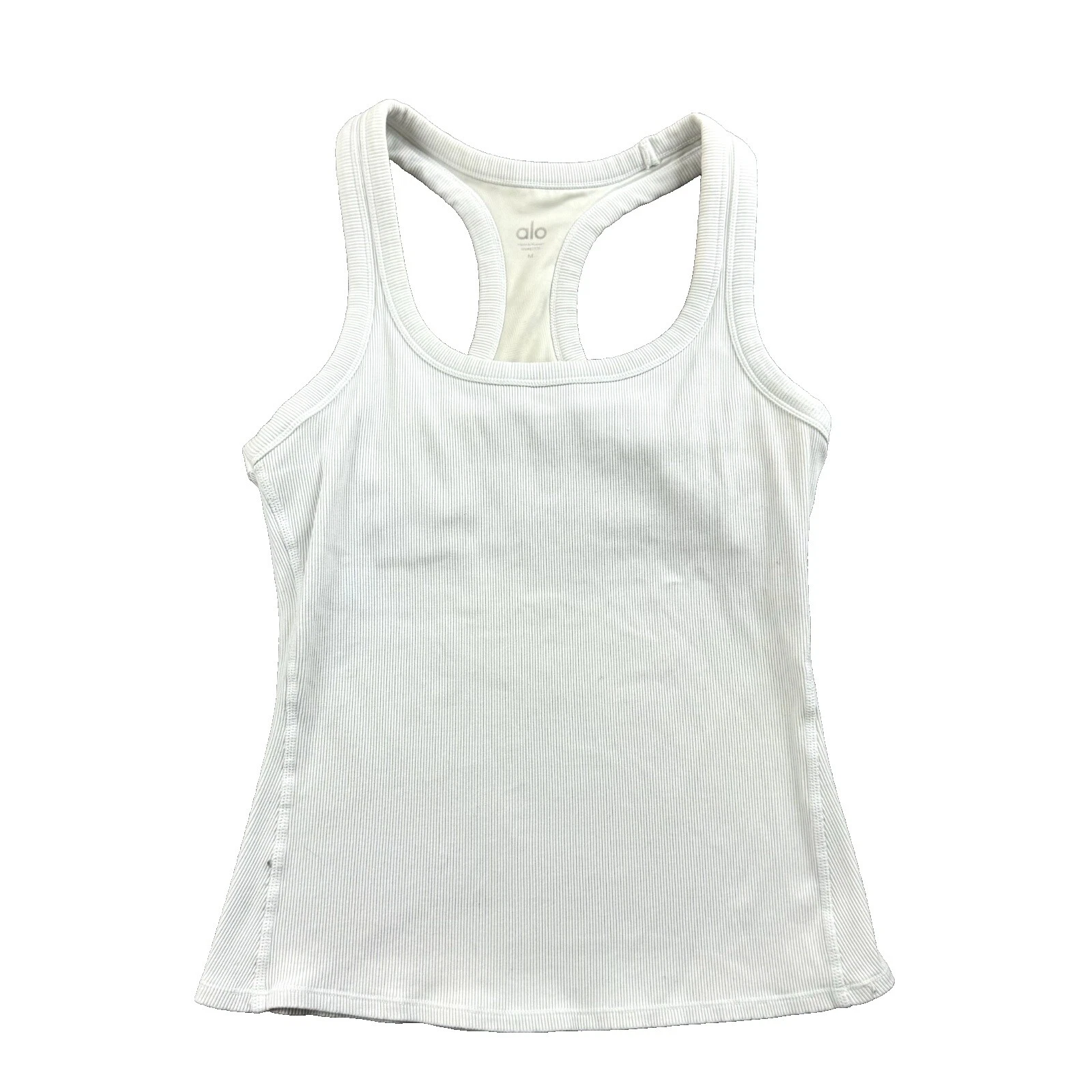Blanco de Nylon ALO Activewear Tops para mujer