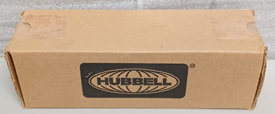 Hubbell HP612 Surface Mount CAT6 Patch Panel RJ-45 12 Port Black NEW