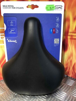  SELLE ROYAL Sattel Essenza Plus City Touren Sitzwinkel 90° schwarz Fahrrad NEU 