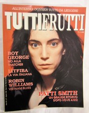 TUTTIFRUTTI - n. 71 agosto 1988 - PATTI SMITH, BOY GEORGE, LITFIBA, R. WILLIAMS