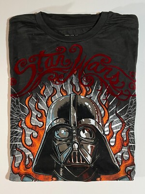 Star Wars Marc Ecko Cut & Sew T-Shirt Size Large Darth Vader 2007 Vintage