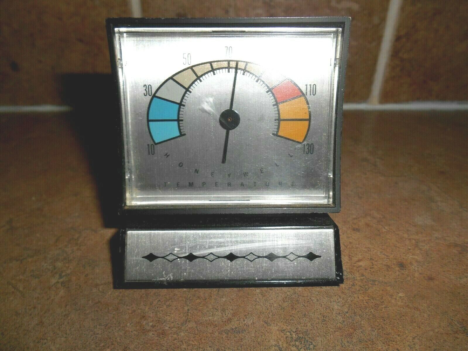  Vintage Mid-Century Modern Honeywell Desktop Thermometer MCM