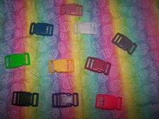 Wet Nose Designs Cheery Spring Rainbows  Easter Eggs Dog Collar COLOR Buckle