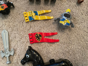 Vintage 2008 Lego Duplo Castle 4864 - Pieces Parts & Figures - 4785 4777 4776