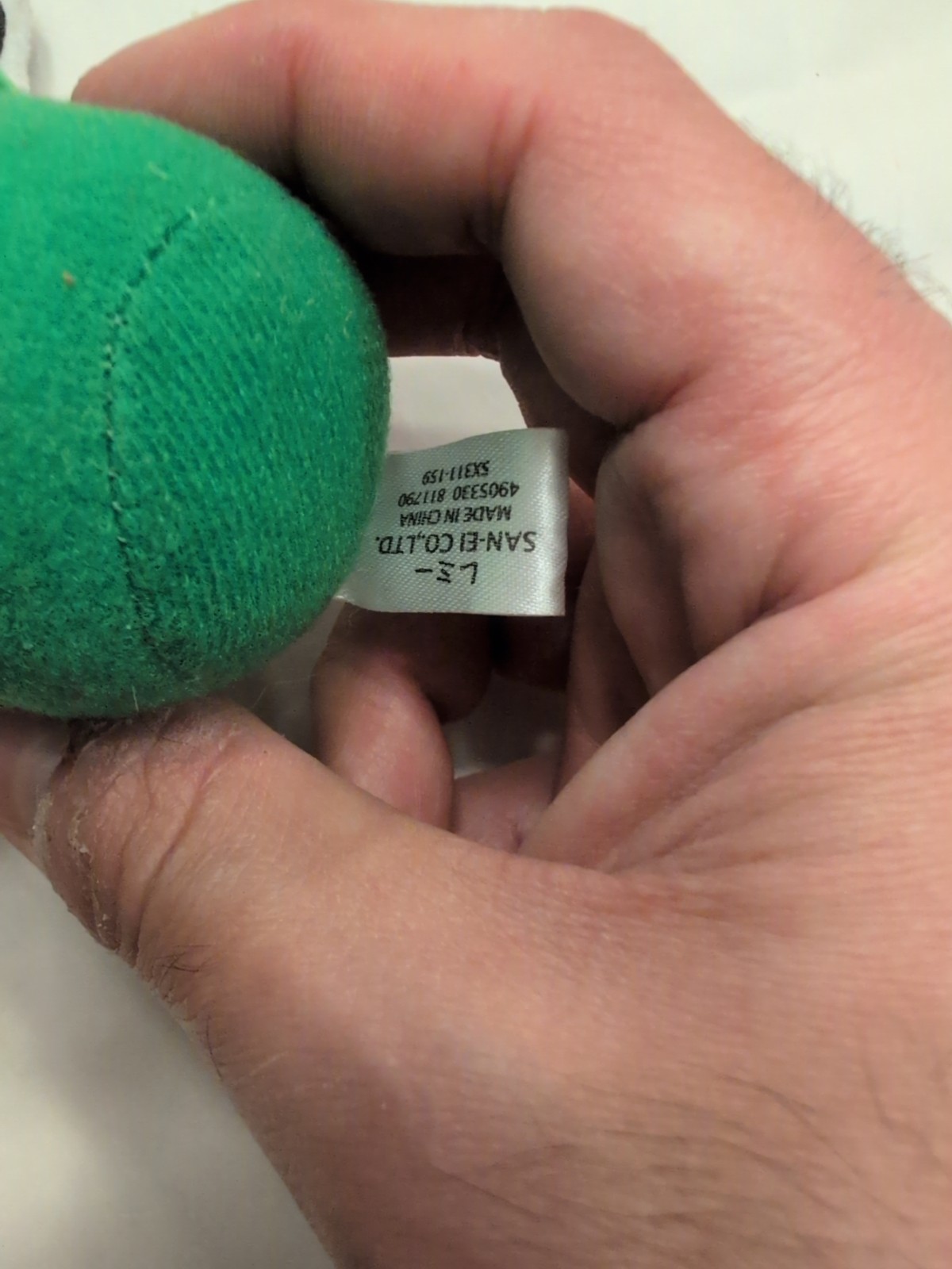 Rare Vintage Paper Super Mario W Pipe Hanging Plush Free Shipping Nintendo 