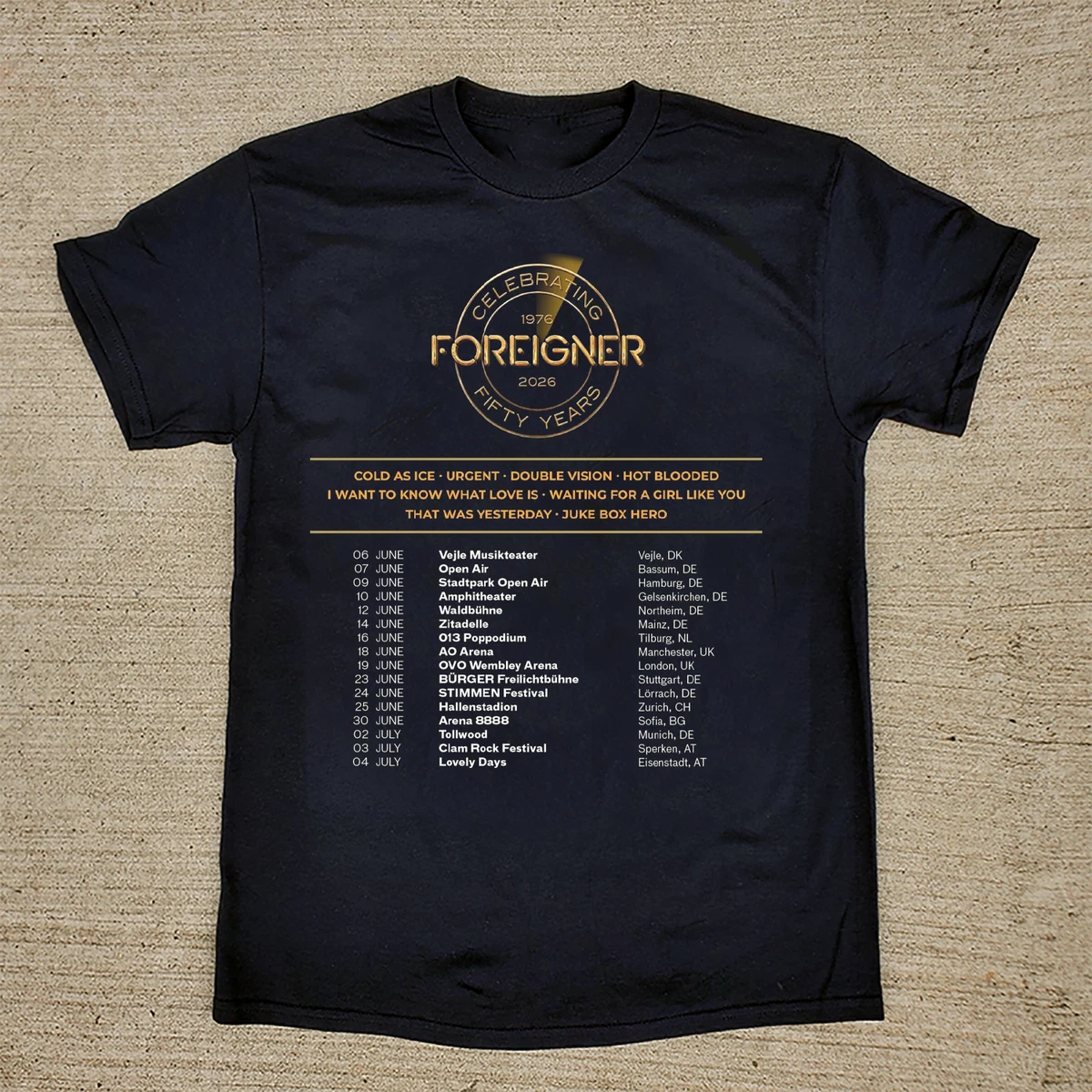 Foreigner Shirt In Men