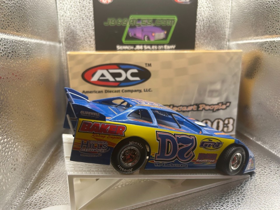 2003 - Jerry Inmon #D7 ADC 1/24 Dirt Late Model Diecast Team GRT Race ...