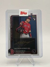 2025 Topps Update Golden Mirror Auto Marcelo Mayer US105 RC Red Sox SSP