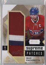 2016-17 SP Game Used Supreme Patch 7/15 Max Pacioretty #PA-MP Patch 9mo