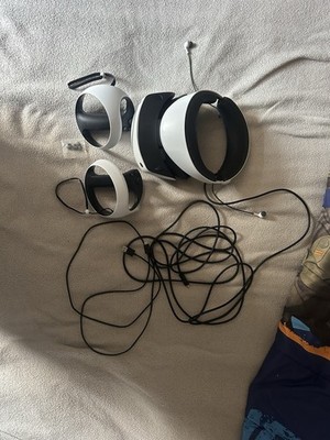 PSVR2 Virtual Reality Gaming Headset and Controller Set