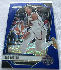 2024 Prizm WNBA Basketball Sug Sutton Washington Mystics Blue Velocity Prizm #51