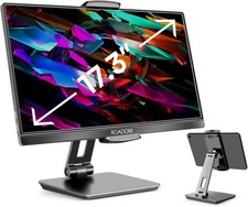 Soporte de Tablet Ajustable 360  Giratorio y 180  Inclinable Plegable Negro