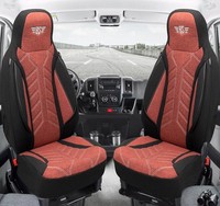 SchonbezüGe SitzbezüGe FüR Mercedes C-Klasse W206 S206 Bj Ab 2021 In Schwarz/Rot