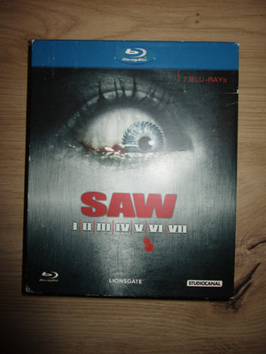 SAW 1-7 Blu-ray box 7x Horror film 