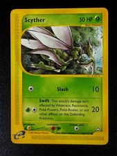 Scyther 106/147 Non Holo Common Aquapolis LP+ Pokemon Card Free eBay Shipping