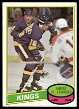 1980-81 O-Pee-Chee Andre St. Laurent Los Angeles Kings #316