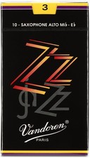 Vandoren SR413 - ZZ Alto Saxophone Reeds - 3.0 10-pack  5-pack 