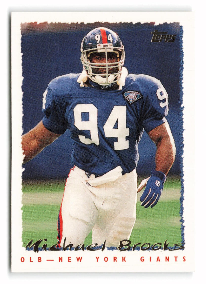 1995 Topps Michael Brooks #94 New York Giants