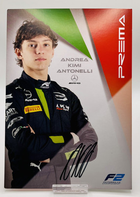 F1, MERCEDES ANDREA KIMI ANTONELLI F1 DRIVER SIGNED OFFICIAL PREMA F1, MERCEDES ANDREA KIMI ANTONELLI F1 DRIVER SIGNED OFFICIAL PREMA