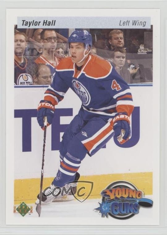 2010-11 Upper Deck Young Guns 20th Anniversary Variation Taylor Hall #219 x4f