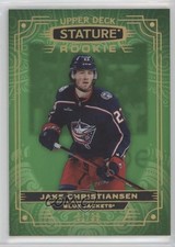2022-23 Upper Deck Stature Rookies Green 1/99 Jake Christiansen #197 9v7