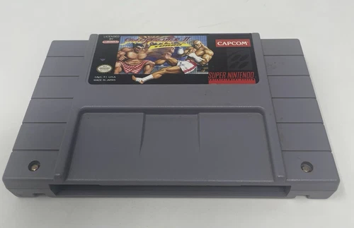 Street Fighter II 2 Turbo (Super Nintendo, 1992) SNES Authentic Tested