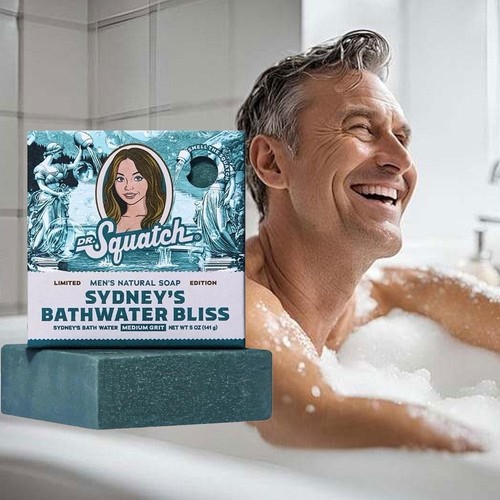 Dr. Squatch Sydney Sweeney Bathwater Bliss Seife LE5000 - IN HAND COA - Bild 7 von 7