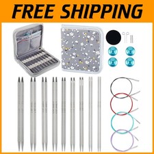 Lace Interchangeable Circular Knitting Needles Set